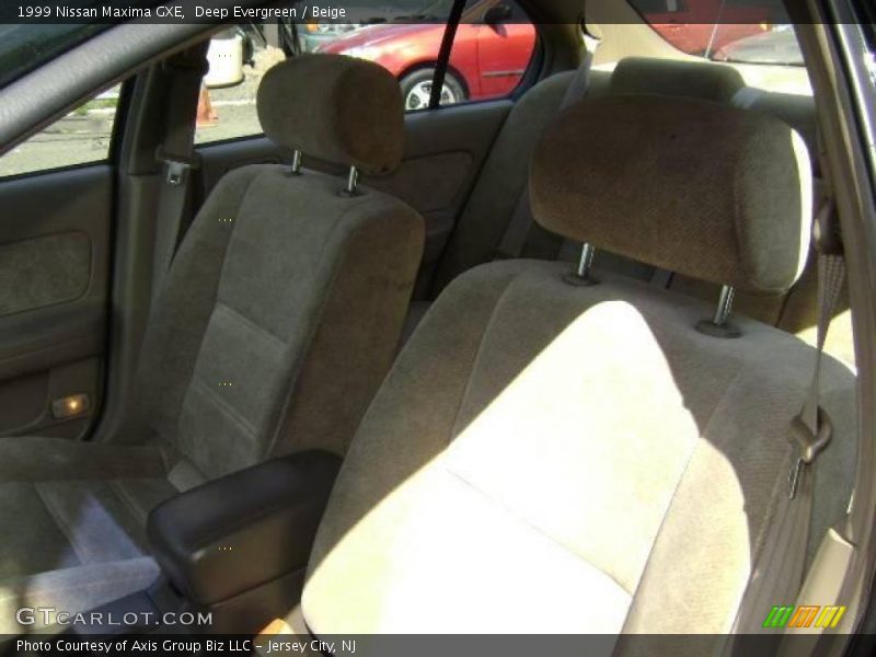 Deep Evergreen / Beige 1999 Nissan Maxima GXE
