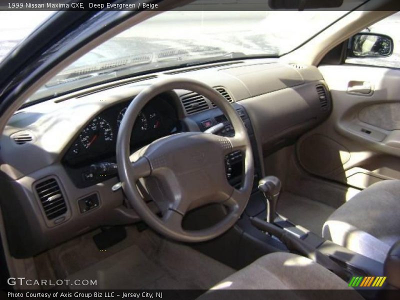 Deep Evergreen / Beige 1999 Nissan Maxima GXE