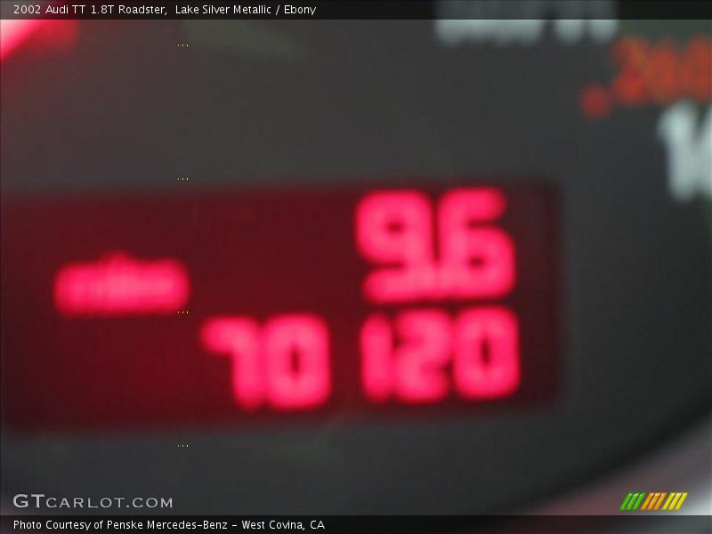 Lake Silver Metallic / Ebony 2002 Audi TT 1.8T Roadster