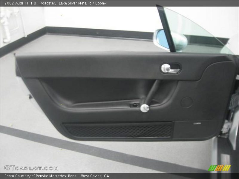 Lake Silver Metallic / Ebony 2002 Audi TT 1.8T Roadster