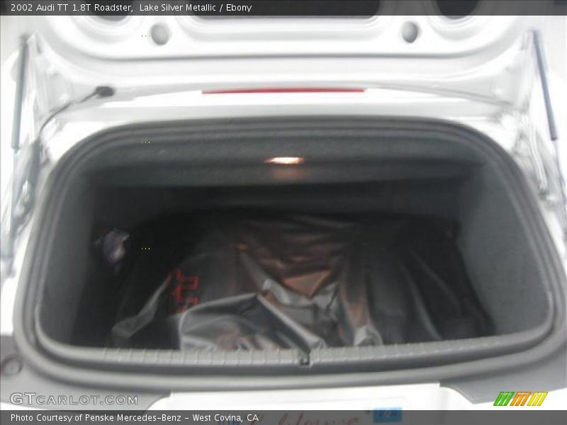 Lake Silver Metallic / Ebony 2002 Audi TT 1.8T Roadster