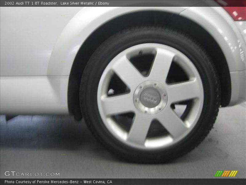 Lake Silver Metallic / Ebony 2002 Audi TT 1.8T Roadster