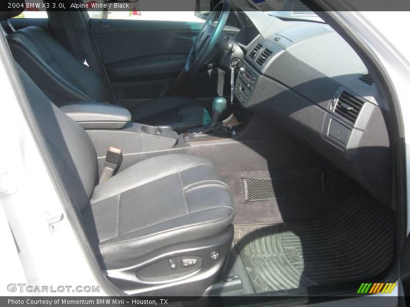 Alpine White / Black 2004 BMW X3 3.0i