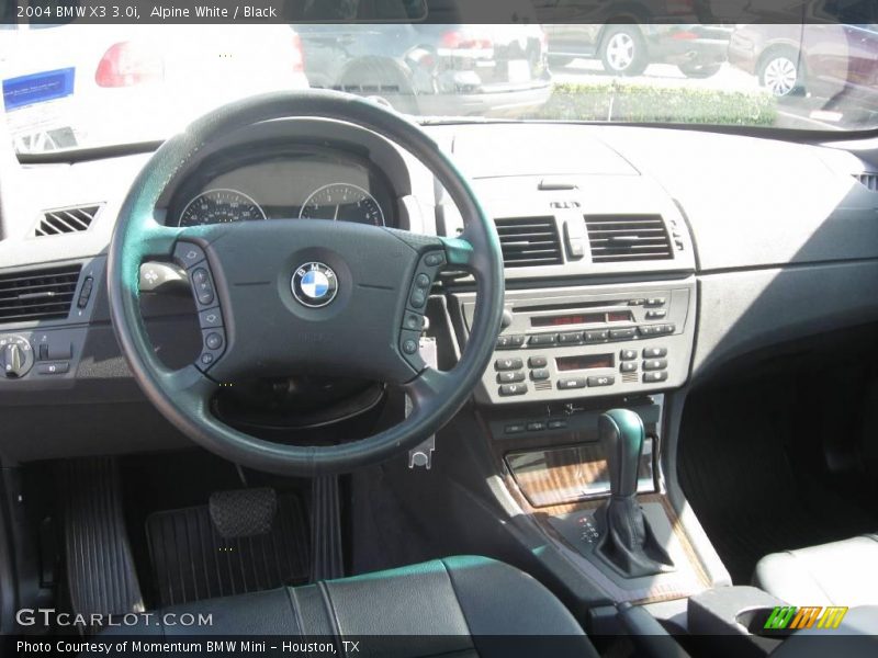 Alpine White / Black 2004 BMW X3 3.0i