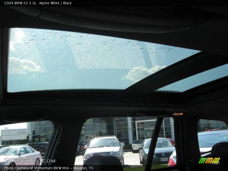 Alpine White / Black 2004 BMW X3 3.0i