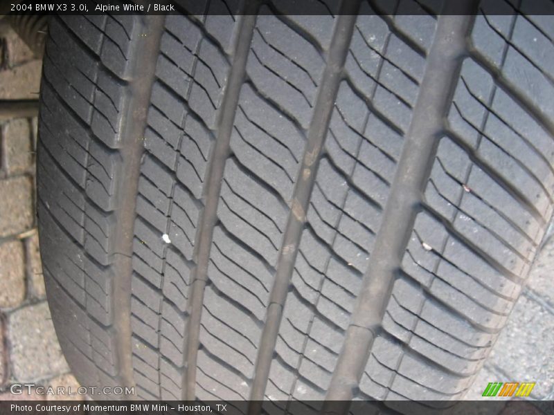 Alpine White / Black 2004 BMW X3 3.0i