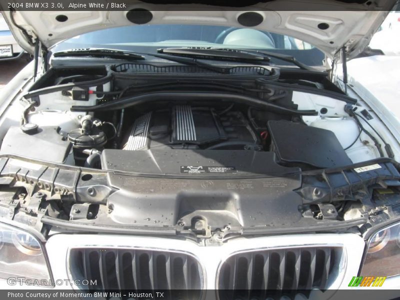 Alpine White / Black 2004 BMW X3 3.0i