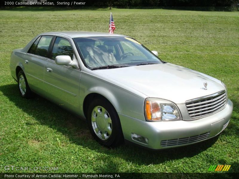 Sterling / Pewter 2000 Cadillac DeVille Sedan