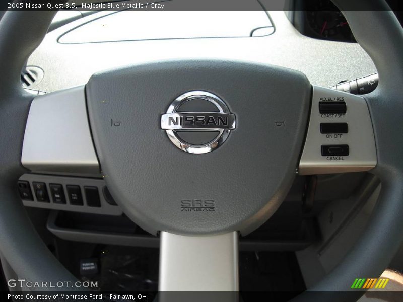 Majestic Blue Metallic / Gray 2005 Nissan Quest 3.5