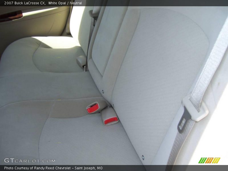 White Opal / Neutral 2007 Buick LaCrosse CX