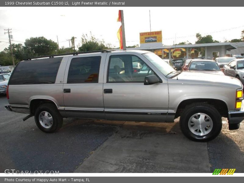 Light Pewter Metallic / Neutral 1999 Chevrolet Suburban C1500 LS