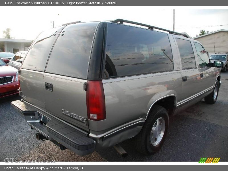 Light Pewter Metallic / Neutral 1999 Chevrolet Suburban C1500 LS