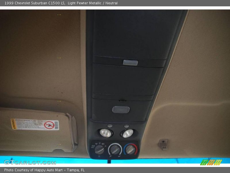 Light Pewter Metallic / Neutral 1999 Chevrolet Suburban C1500 LS