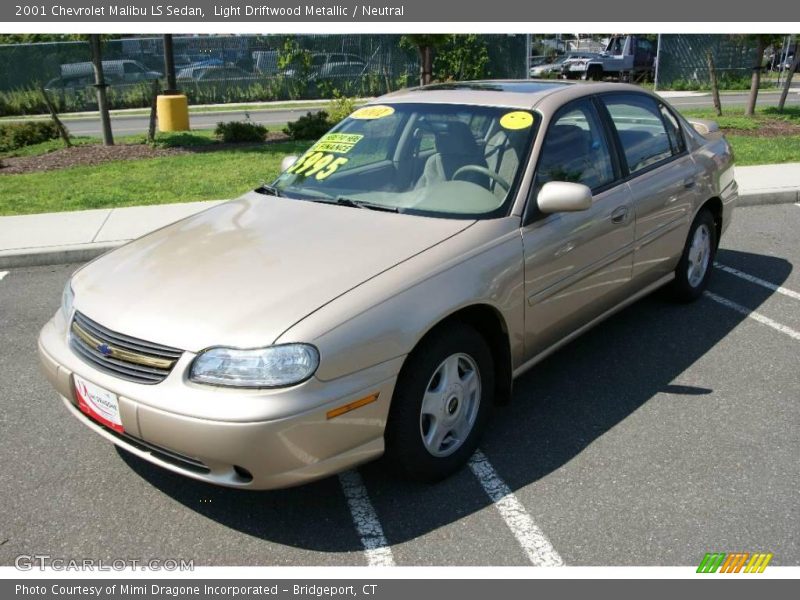 Light Driftwood Metallic / Neutral 2001 Chevrolet Malibu LS Sedan
