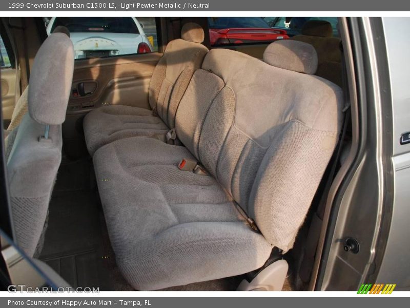 Light Pewter Metallic / Neutral 1999 Chevrolet Suburban C1500 LS