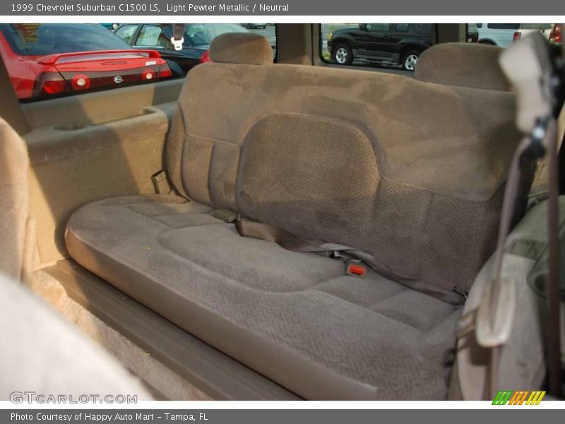 Light Pewter Metallic / Neutral 1999 Chevrolet Suburban C1500 LS