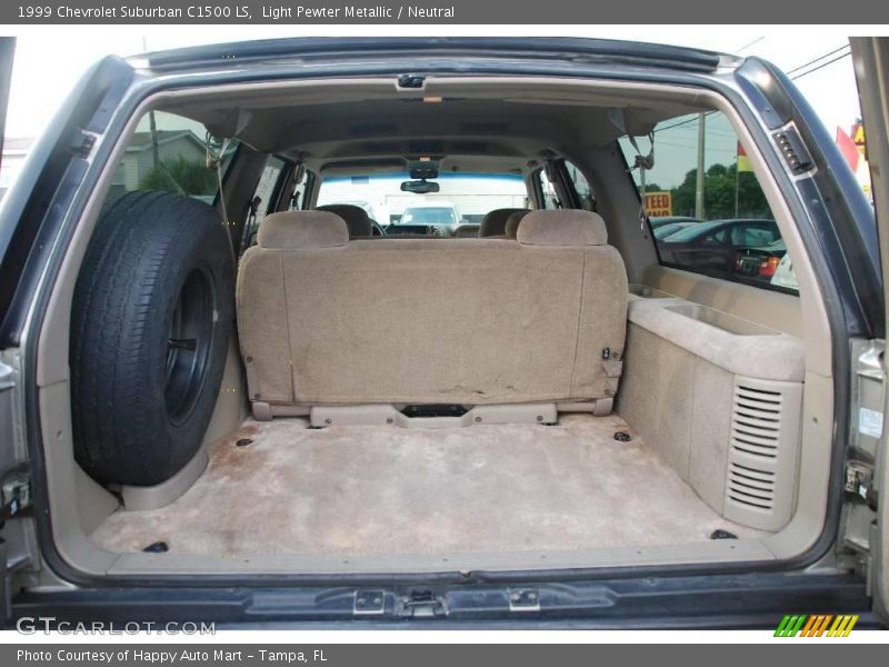 Light Pewter Metallic / Neutral 1999 Chevrolet Suburban C1500 LS