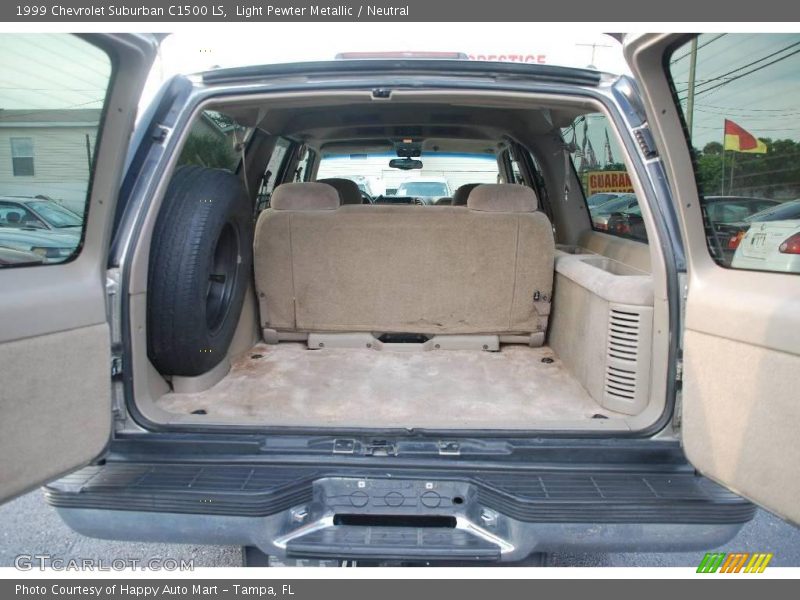 Light Pewter Metallic / Neutral 1999 Chevrolet Suburban C1500 LS