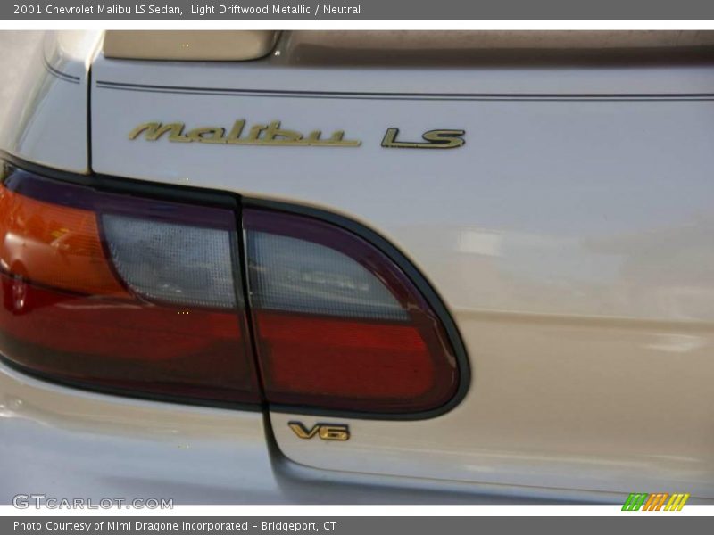 Light Driftwood Metallic / Neutral 2001 Chevrolet Malibu LS Sedan