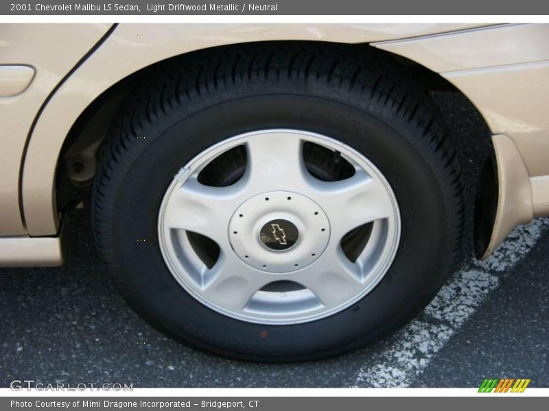 Light Driftwood Metallic / Neutral 2001 Chevrolet Malibu LS Sedan