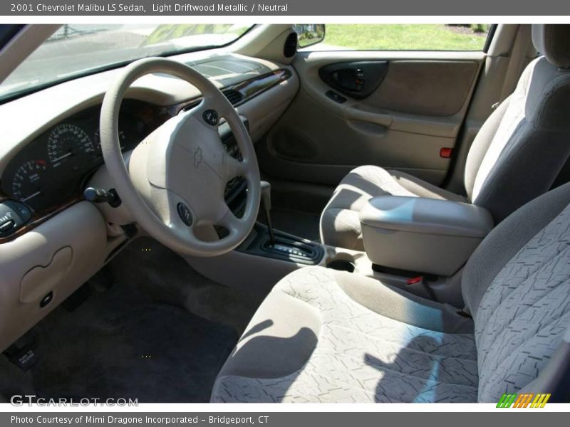 Light Driftwood Metallic / Neutral 2001 Chevrolet Malibu LS Sedan