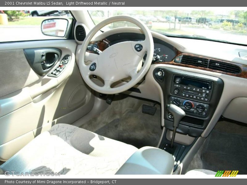 Light Driftwood Metallic / Neutral 2001 Chevrolet Malibu LS Sedan