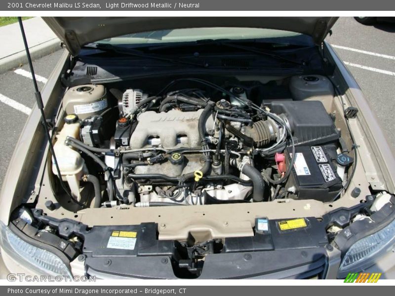 Light Driftwood Metallic / Neutral 2001 Chevrolet Malibu LS Sedan