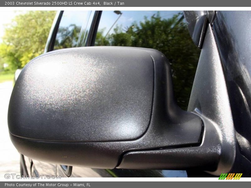 Black / Tan 2003 Chevrolet Silverado 2500HD LS Crew Cab 4x4