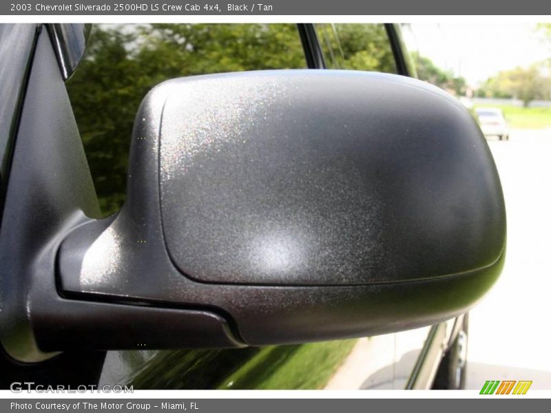 Black / Tan 2003 Chevrolet Silverado 2500HD LS Crew Cab 4x4
