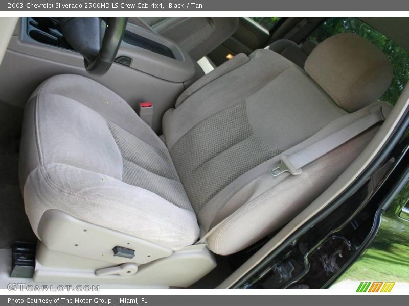 Black / Tan 2003 Chevrolet Silverado 2500HD LS Crew Cab 4x4