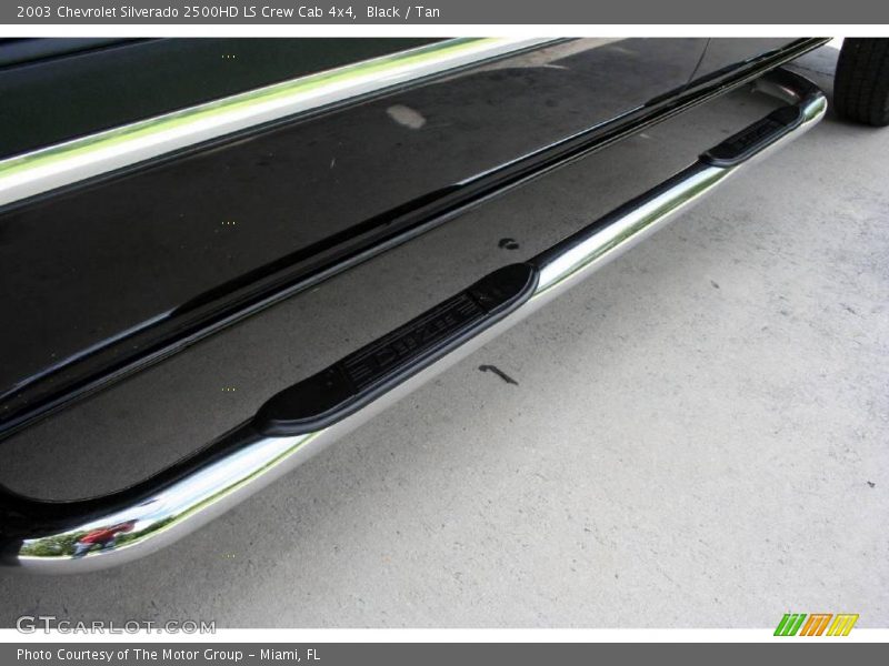 Black / Tan 2003 Chevrolet Silverado 2500HD LS Crew Cab 4x4