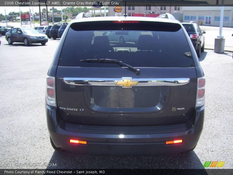Granite Gray Metallic / Light Gray 2008 Chevrolet Equinox LT AWD