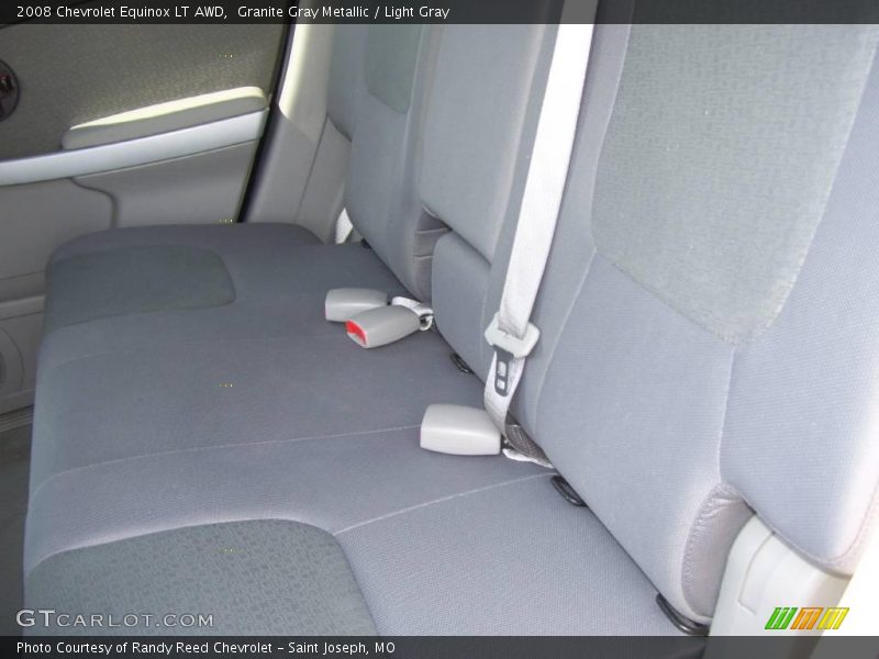 Granite Gray Metallic / Light Gray 2008 Chevrolet Equinox LT AWD