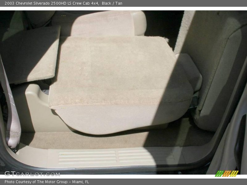 Black / Tan 2003 Chevrolet Silverado 2500HD LS Crew Cab 4x4