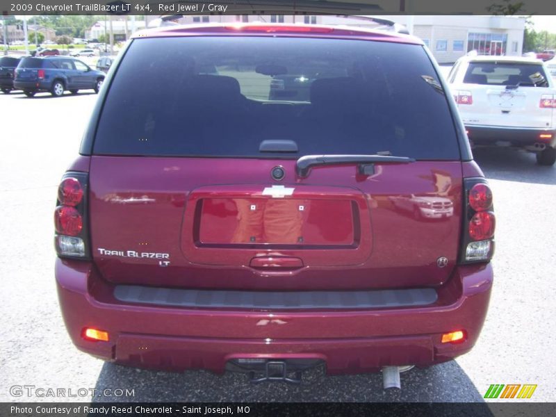 Red Jewel / Gray 2009 Chevrolet TrailBlazer LT 4x4