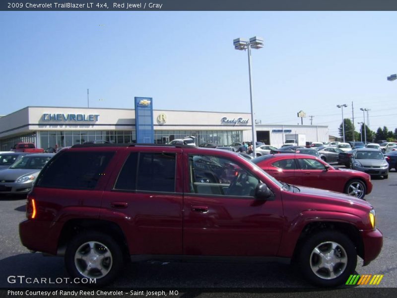 Red Jewel / Gray 2009 Chevrolet TrailBlazer LT 4x4