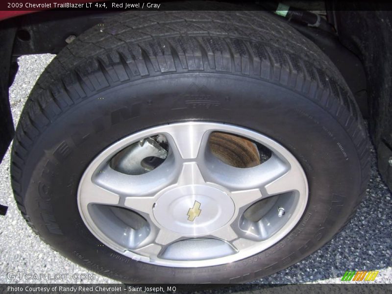 Red Jewel / Gray 2009 Chevrolet TrailBlazer LT 4x4