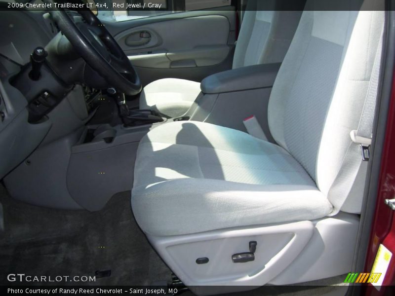 Red Jewel / Gray 2009 Chevrolet TrailBlazer LT 4x4
