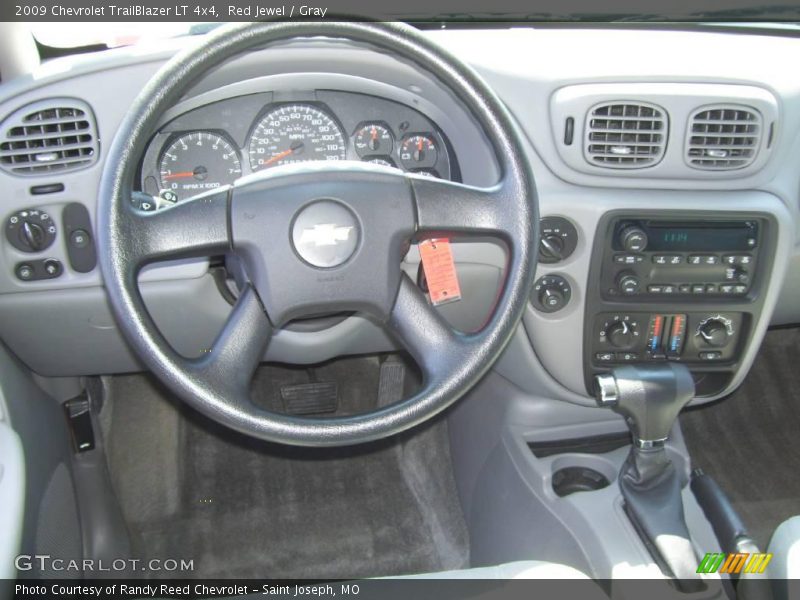 Red Jewel / Gray 2009 Chevrolet TrailBlazer LT 4x4