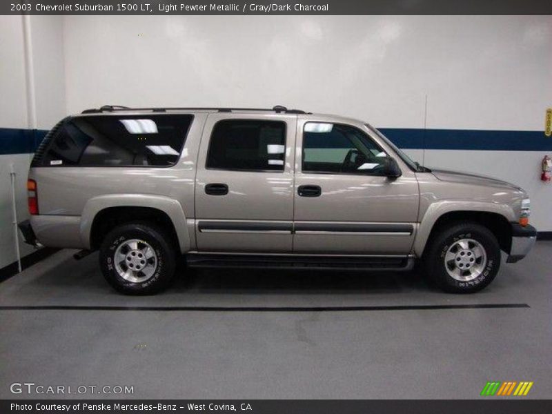 Light Pewter Metallic / Gray/Dark Charcoal 2003 Chevrolet Suburban 1500 LT