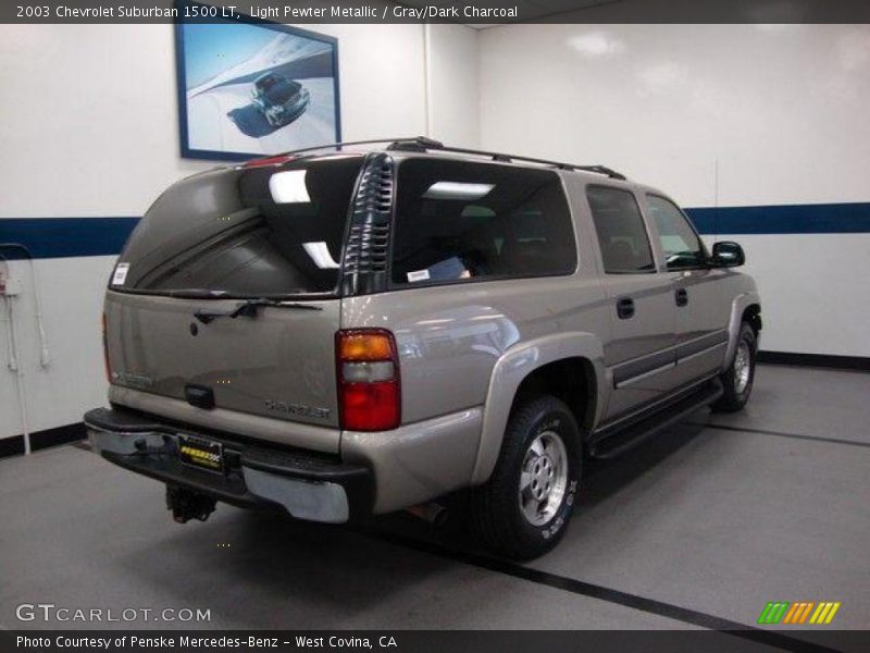 Light Pewter Metallic / Gray/Dark Charcoal 2003 Chevrolet Suburban 1500 LT