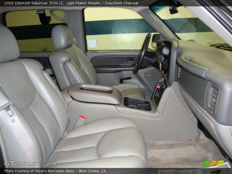 Light Pewter Metallic / Gray/Dark Charcoal 2003 Chevrolet Suburban 1500 LT