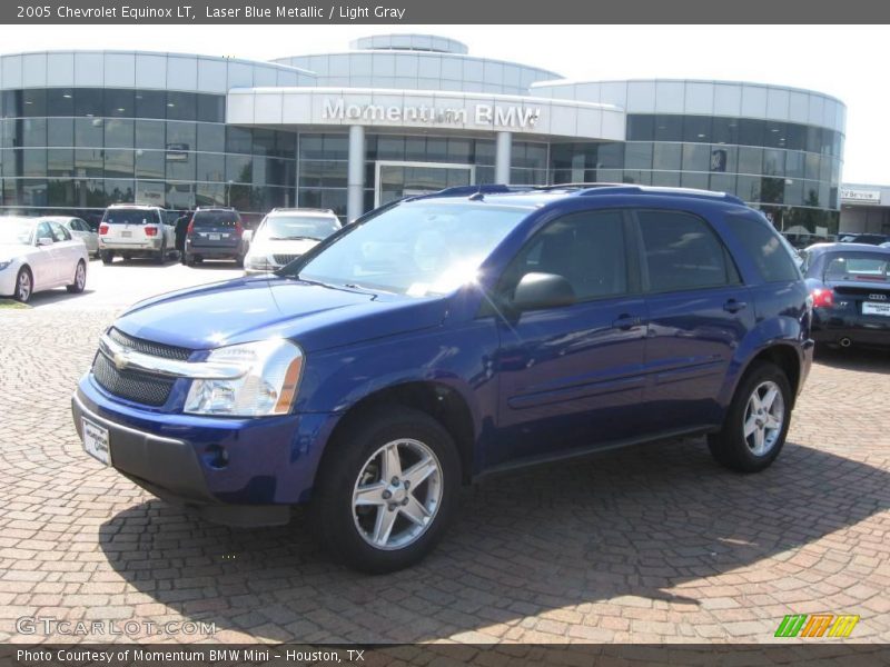 Laser Blue Metallic / Light Gray 2005 Chevrolet Equinox LT