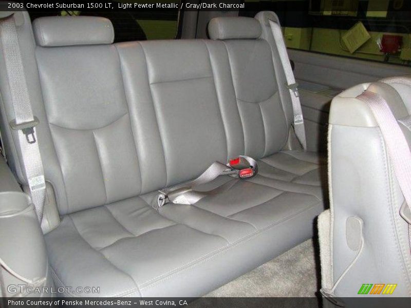 Light Pewter Metallic / Gray/Dark Charcoal 2003 Chevrolet Suburban 1500 LT