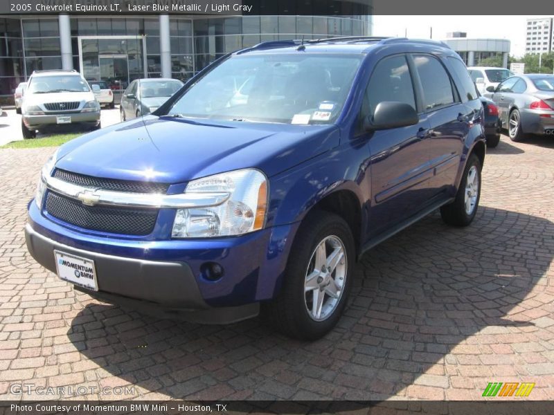 Laser Blue Metallic / Light Gray 2005 Chevrolet Equinox LT
