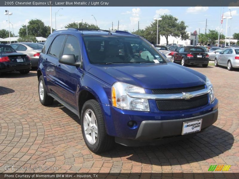 Laser Blue Metallic / Light Gray 2005 Chevrolet Equinox LT