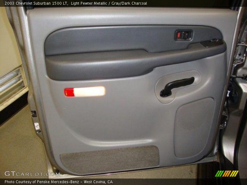 Light Pewter Metallic / Gray/Dark Charcoal 2003 Chevrolet Suburban 1500 LT