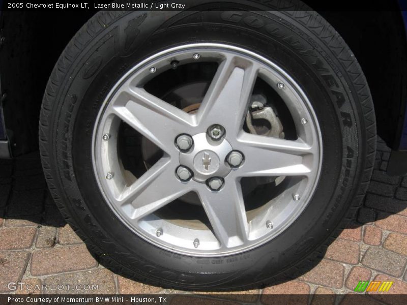 Laser Blue Metallic / Light Gray 2005 Chevrolet Equinox LT