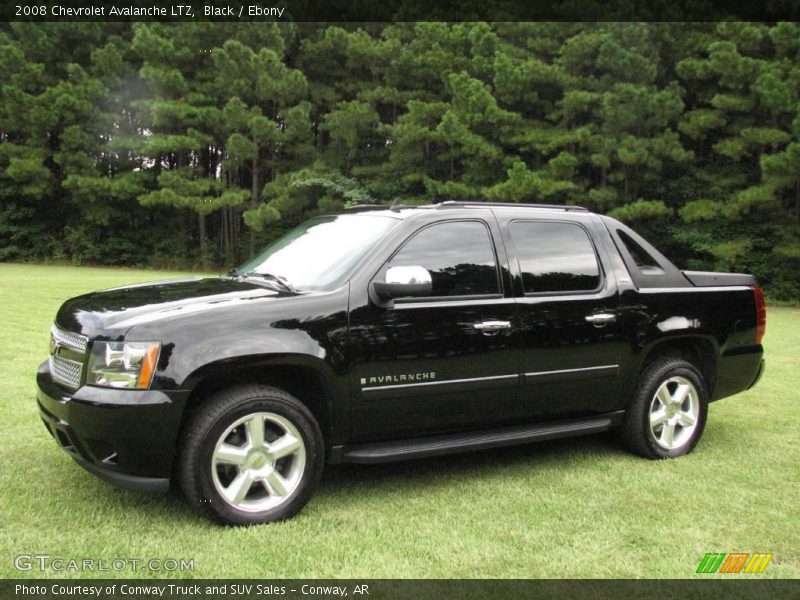 Black / Ebony 2008 Chevrolet Avalanche LTZ