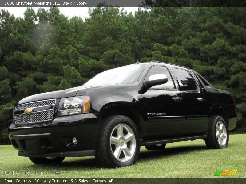 Black / Ebony 2008 Chevrolet Avalanche LTZ